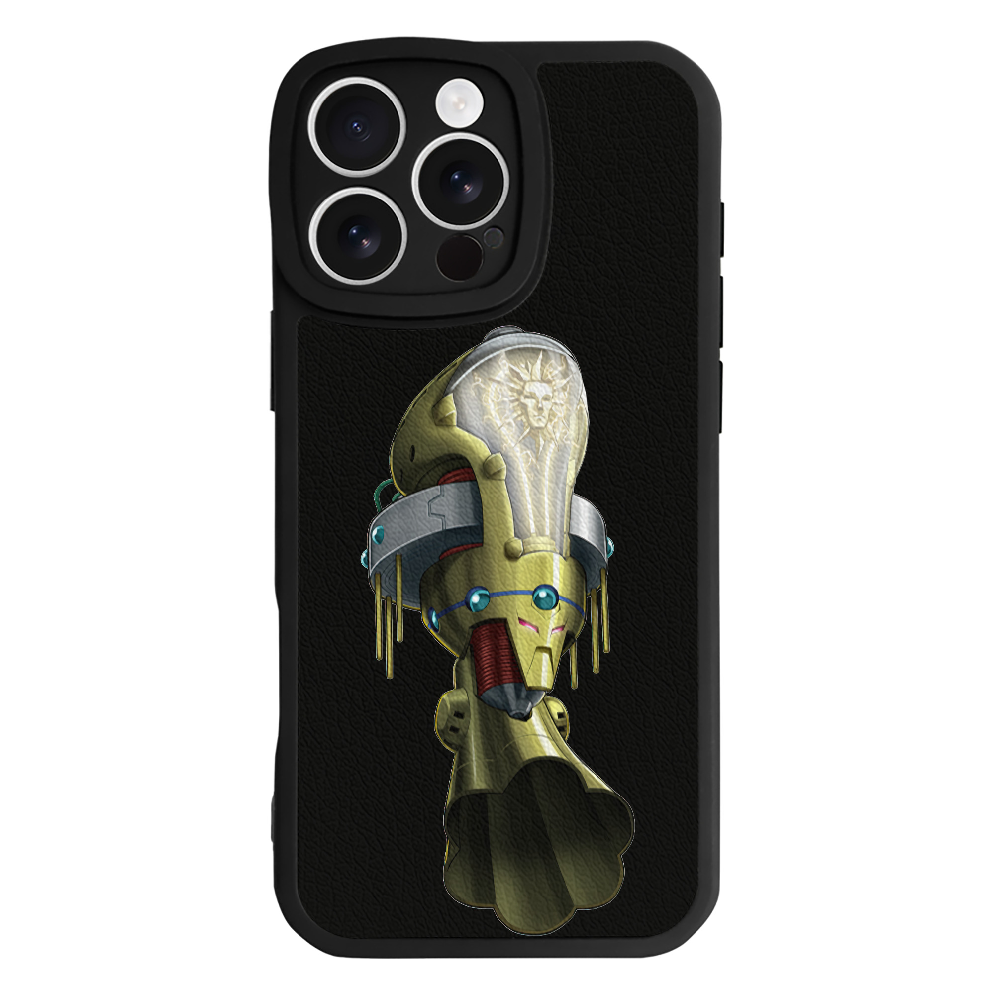 （画像用） 遊☆戯☆王 Yu-Gi-Oh! 【iPhone 16シリーズ対応】シリコンスマホケース（レザー調） 材質：シリコン